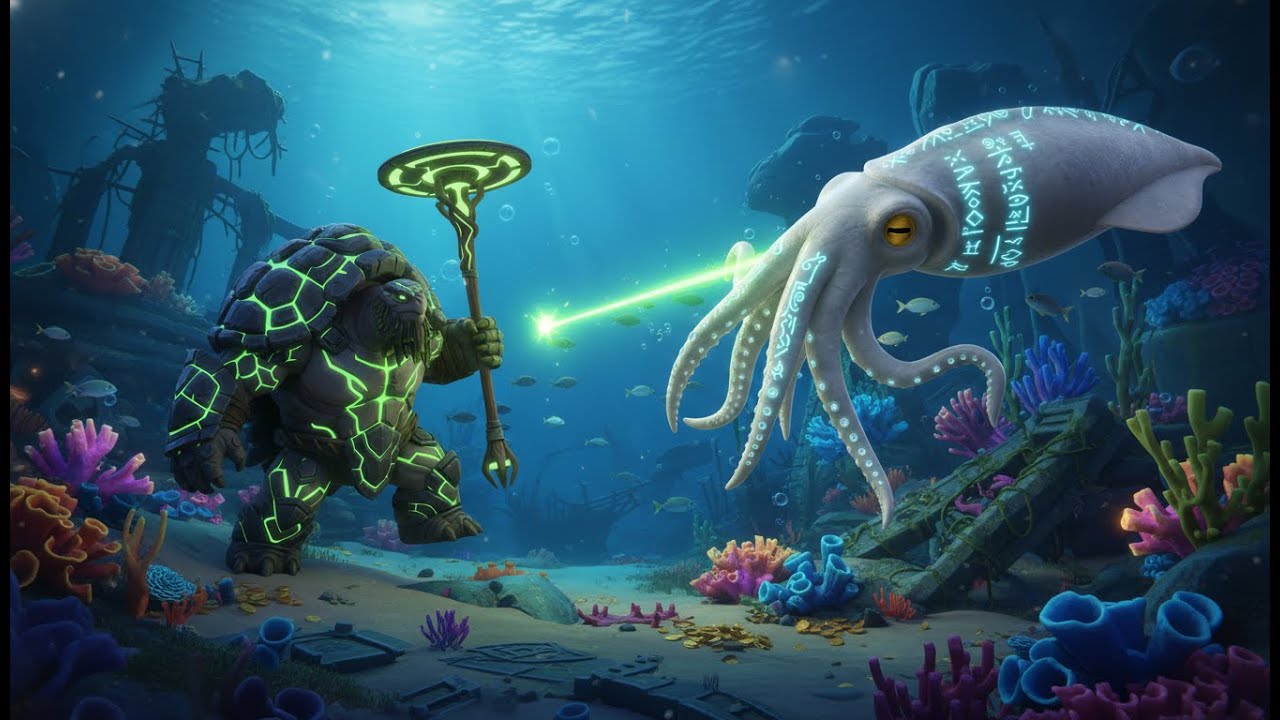 Episode 5: Ocean Crossing, Giant Squid battle and the Island of Mechanical Wolves