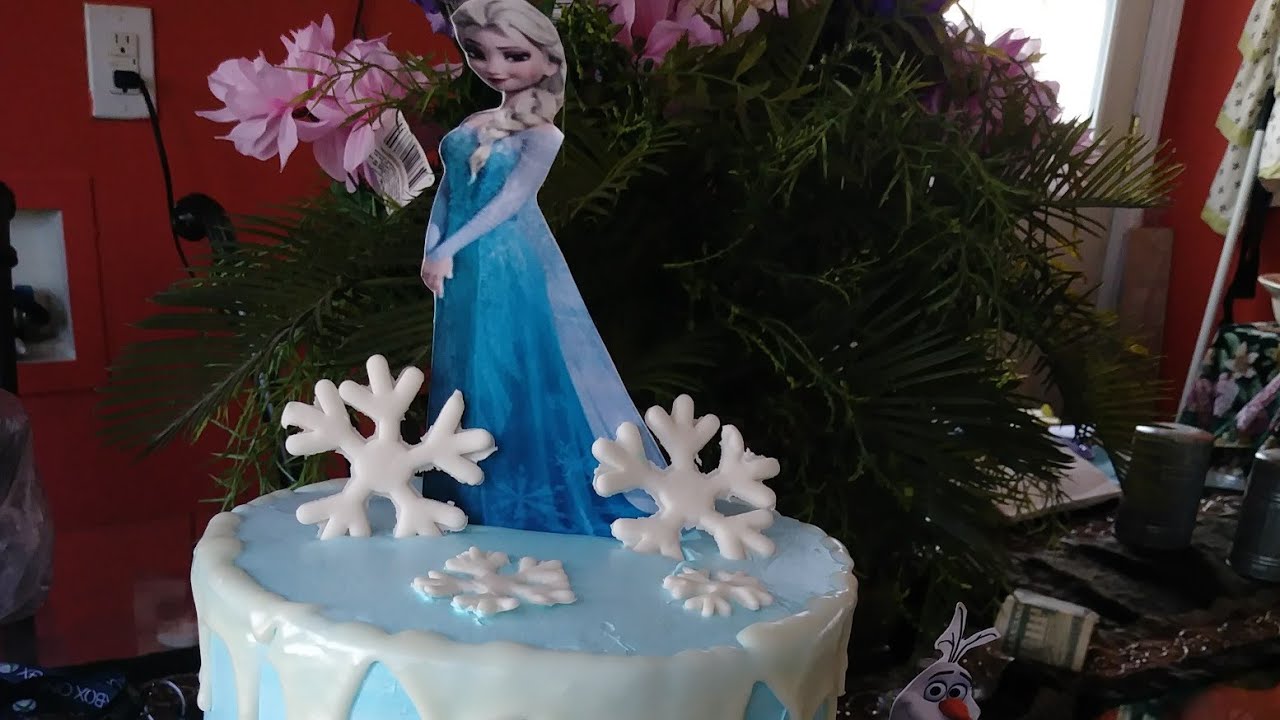 Pastel De Frozen 2 pisos