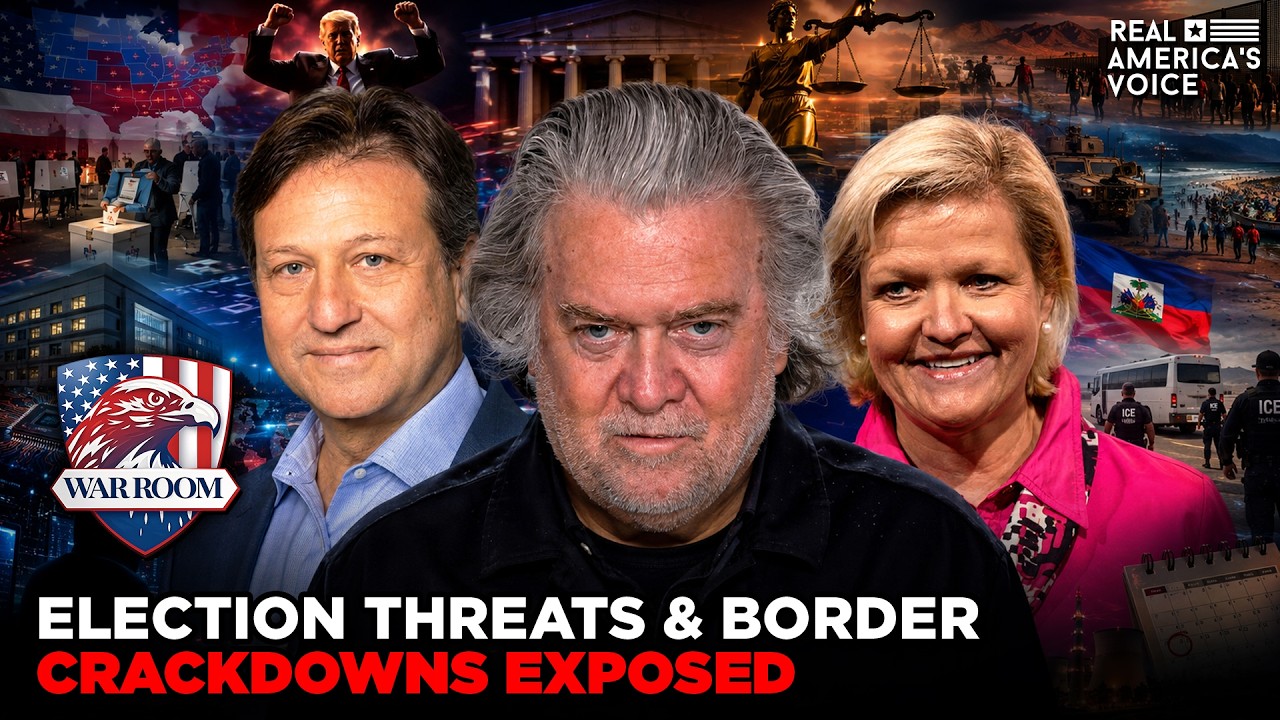 ELECTION THREATS & BORDER CRACKDOWNS EXPOSED | WAR ROOM PM W STEVE BANNON