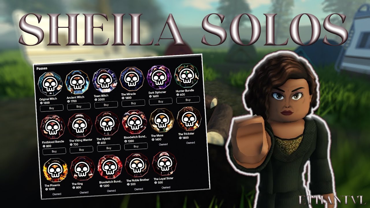 KILLING EVERY GAMEPASS AS SHEILA + NEW CODE | TVL2 ROBLOX | ETHANTVL