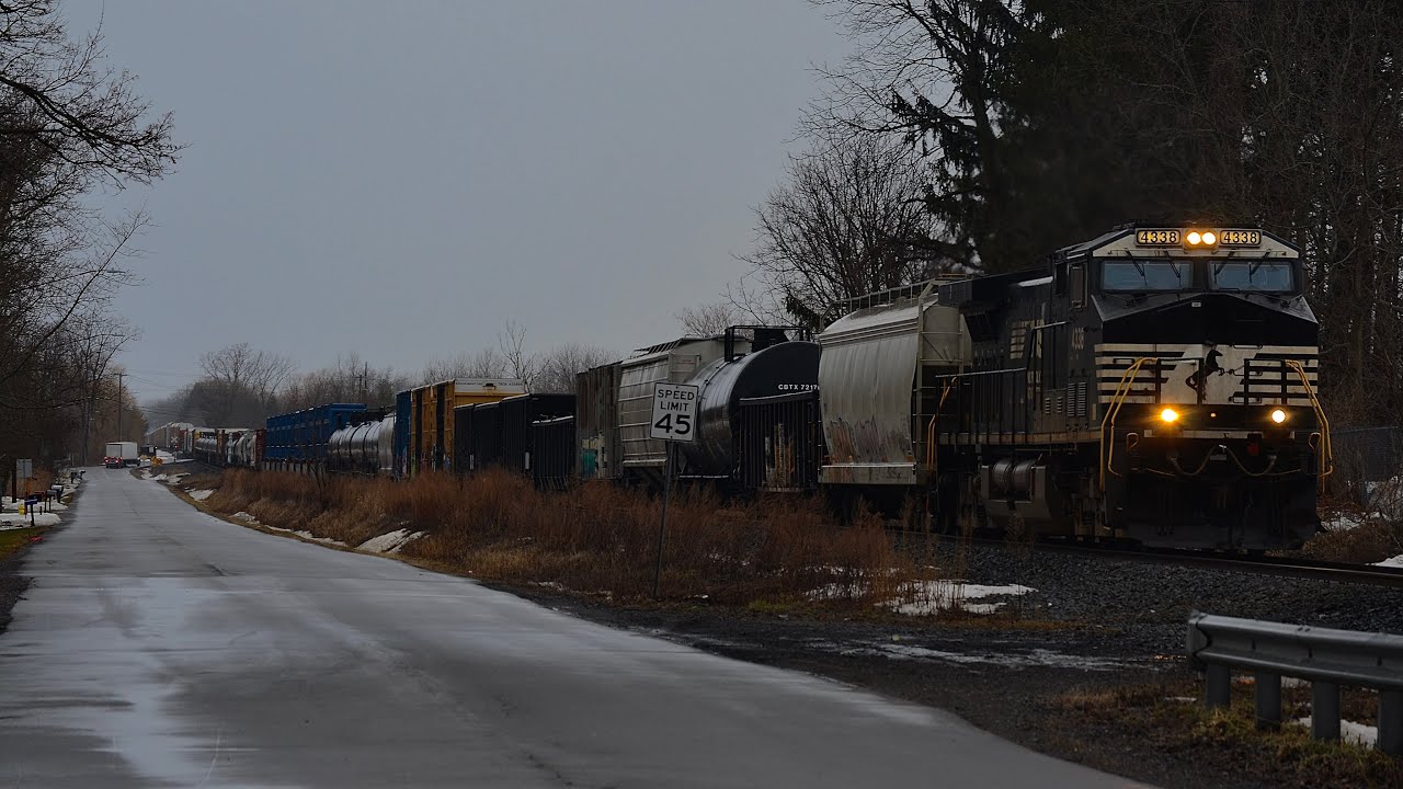 NS 8104, CSX 1899, YN2 leader, and more Railfanning 2/20/26