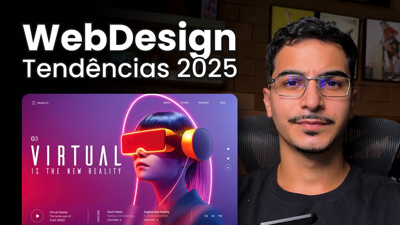 Webdesign 2025 - Tend&ecirc;ncias Desenvolvimento Web