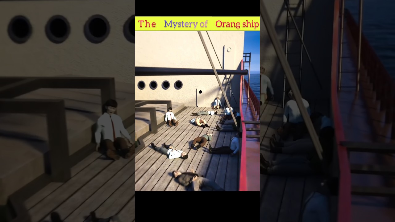 The great mystery of orange ship of Indonesia