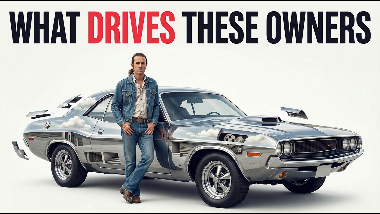 The Psychology of People Who Drive Old American Muscle Cars