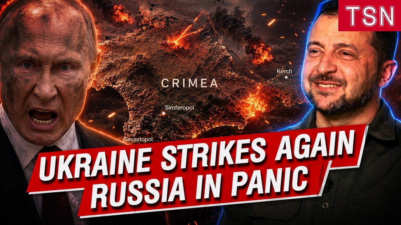 BREAKING: CRIMEA IN PANIC AFTER MASSIVE DRONE ATTACK