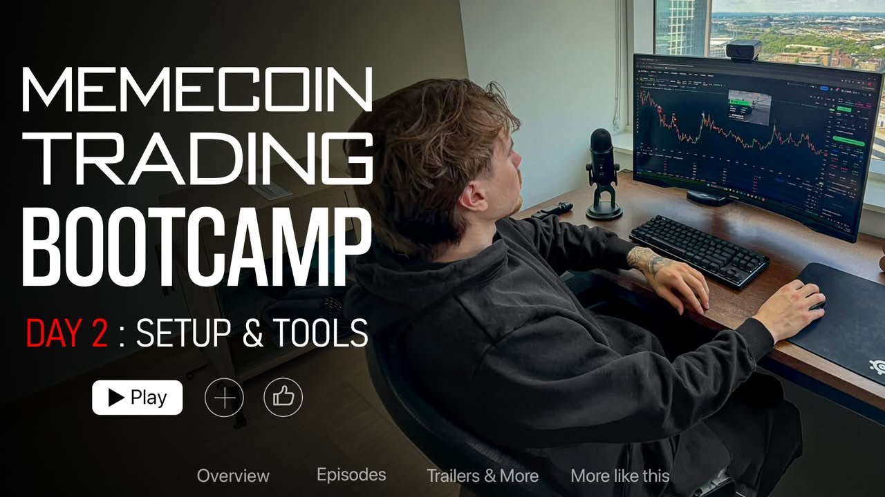 Тренинг по торговле на Memecoin, день 2 &mdash; Настройка и инструменты.