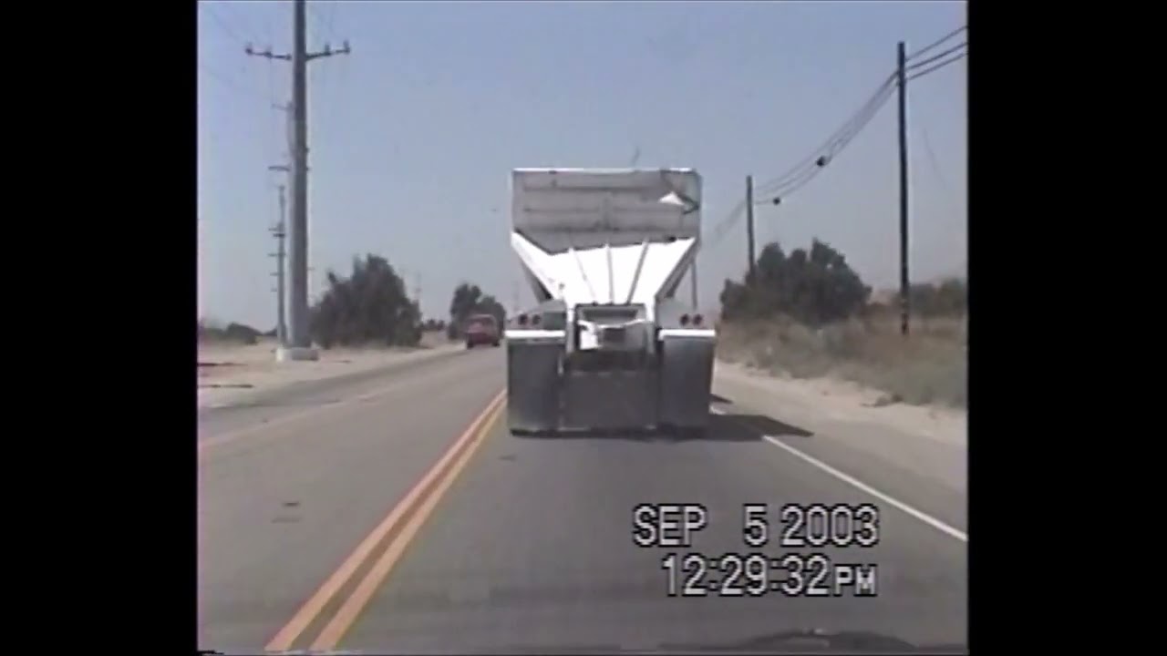 California driving in September 2003