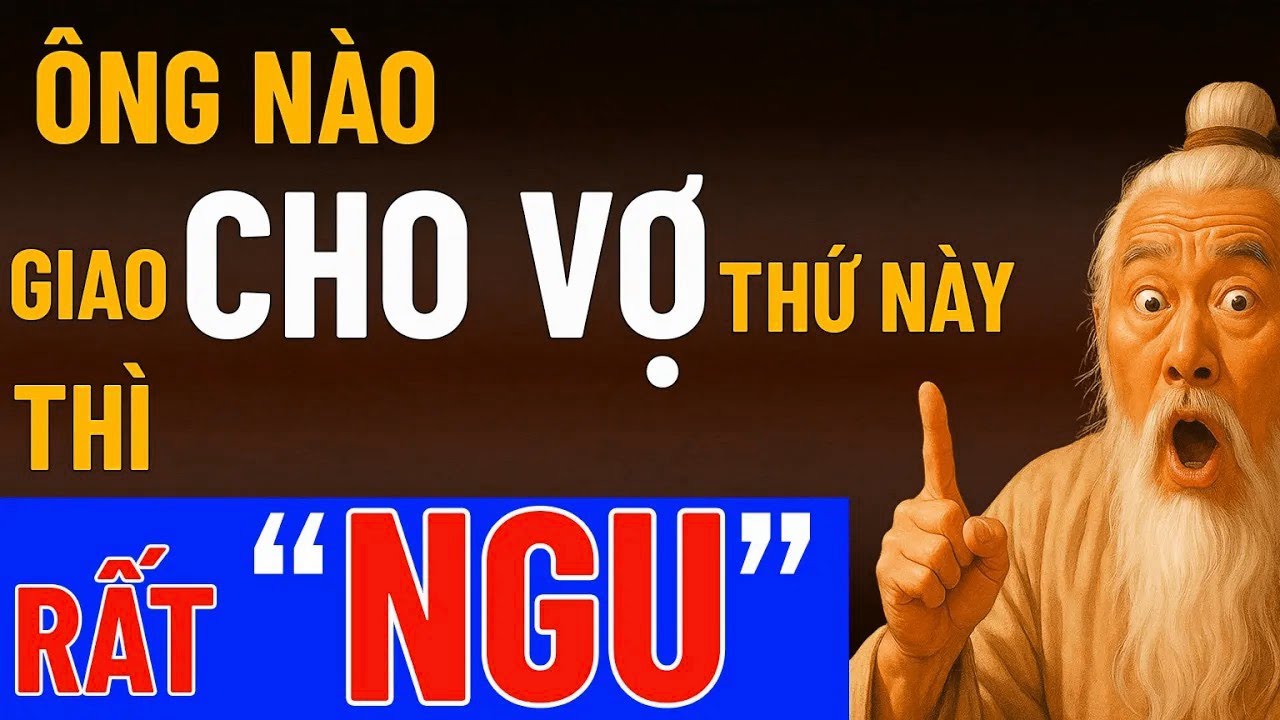 6 Việc Đàn Ông Tuyệt Đối Không Nên Giao Hết Cho Vợ – Bài Học Cân Bằng Hạnh Phúc Gia Đình