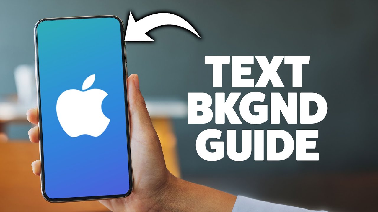 How To Change Text Message Background On iPhone 2026 (Step-By-Step Tutorial)