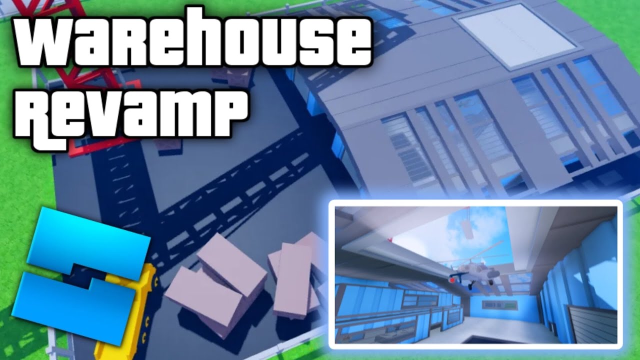 A Mad City Warehouse Base Revamp CONCEPT (Roblox Studio Timelapse)