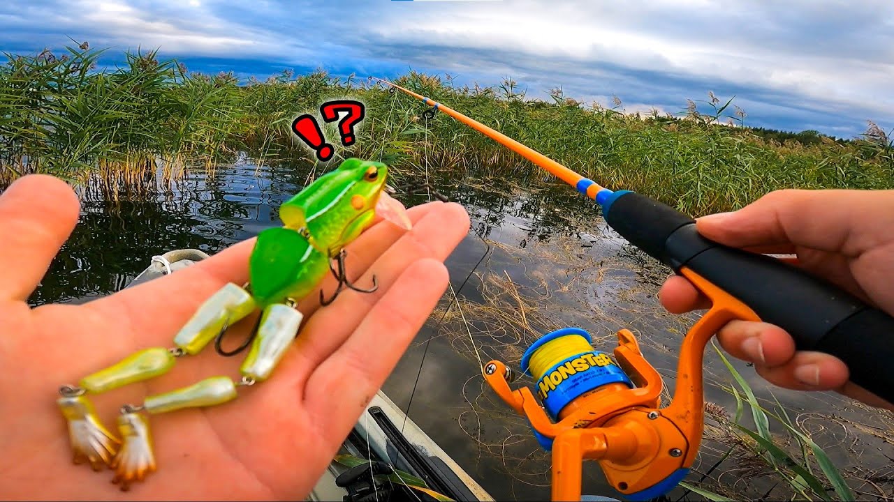 Je p&ecirc;che le brochet avec cette canne pour enfant, va t'elle r&eacute;sister ??? ( Catch a Monster )
