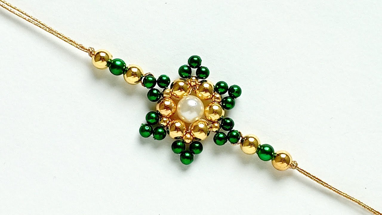 How to make rakhi at home || Rakhi making ideas at home || DIY || Handmade rakhi