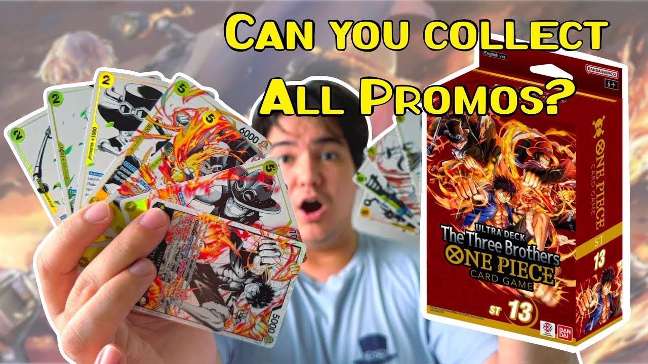 ST13 The Three Brothers Ultra deck: Does a display give you ALL Promo Ink cards?