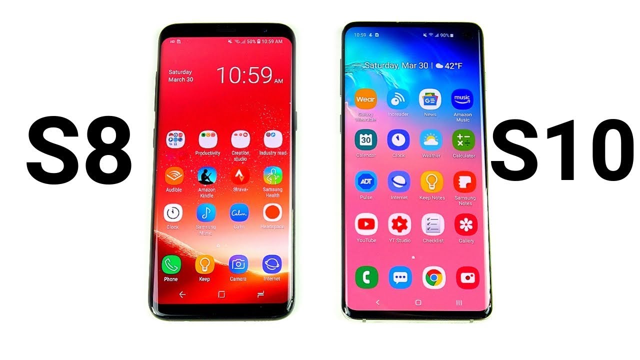 Galaxy S8 vs Galaxy S10!