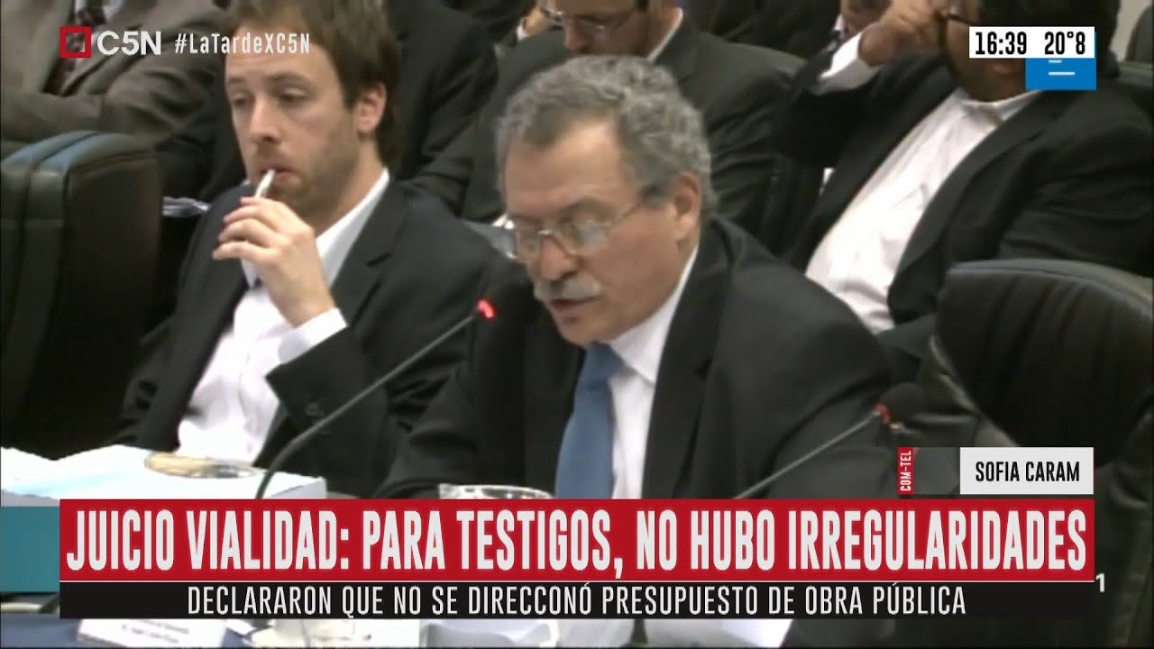 Juicio Vialidad: Testigos desestimaron que se haya direccionado el presupuesto de obra pública