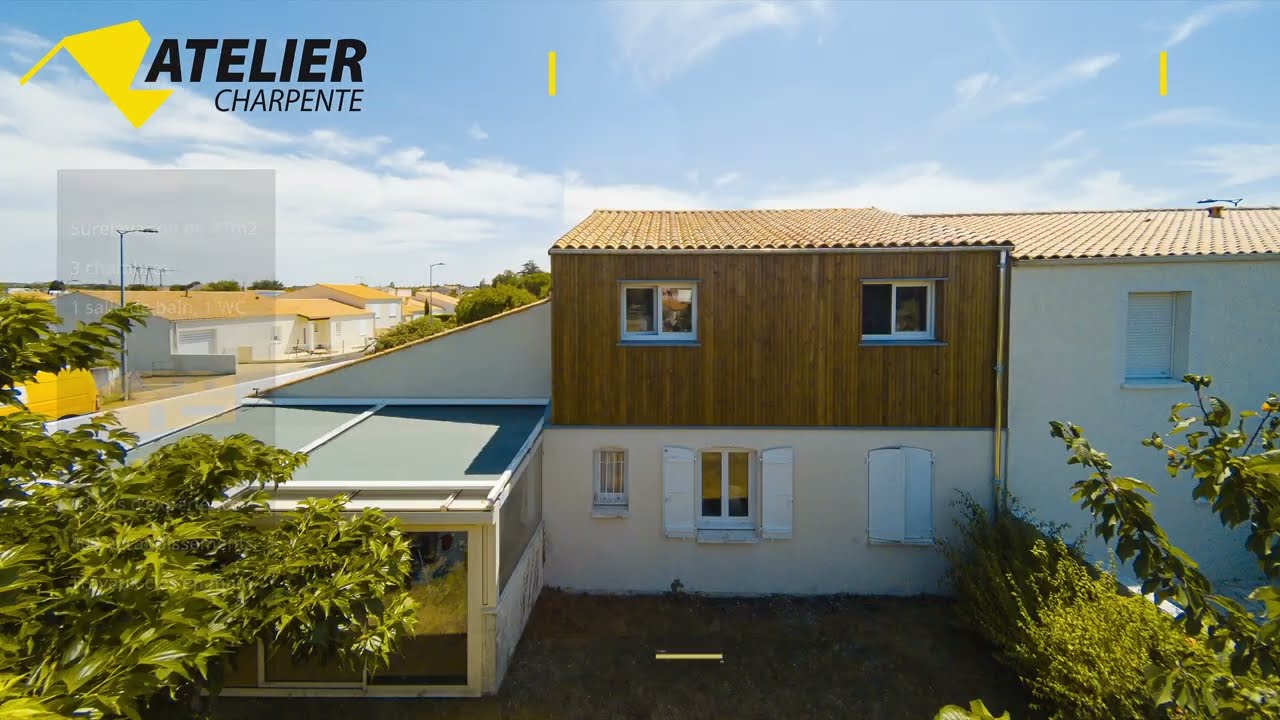 Sur&eacute;l&eacute;vation Maison &agrave; La Rochelle - Les &eacute;tapes de la sur&eacute;l&eacute;vation en vid&eacute;o de 2 min
