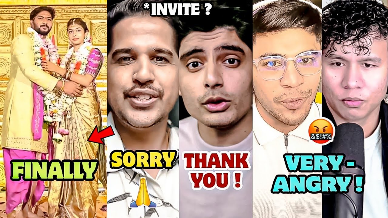 Finally - Munna Bhai Got Married !😍|| Total Gaming - Emotional & DG - Sorry ?😮|| Tonde & UG - Angry🤬