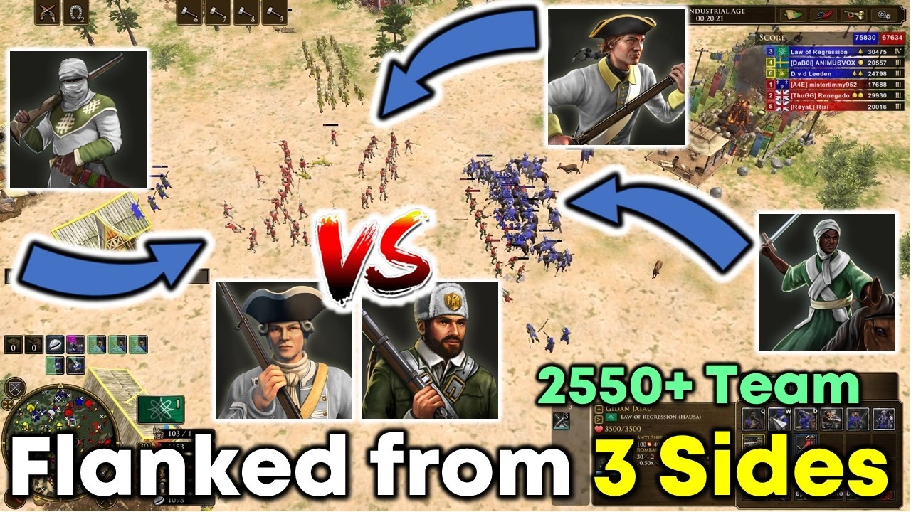 2026021801 Flanked from Three Sides | 2550+ Team