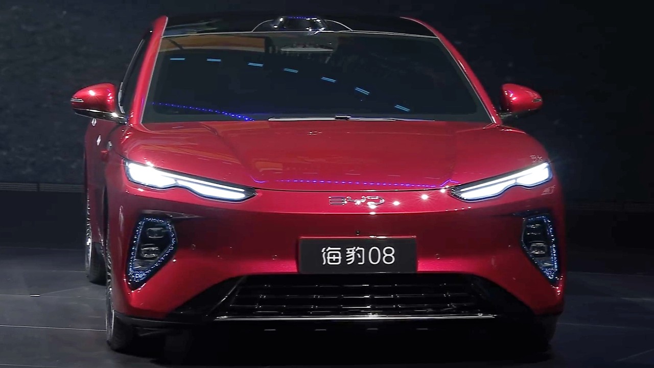 NOWY BYD Seal 08: zasięg 1000 km i ultraszybkie ładowanie! (Ujawnienie)