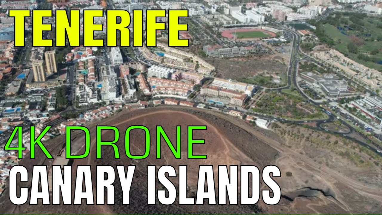TENERIFE, CANARY ISLANDS: Costa Adeje, Arona, Tenerife South 🇪🇸 4K Drone