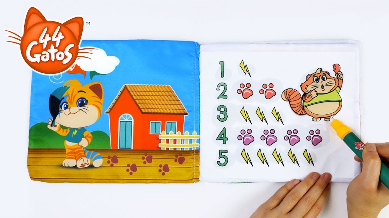 44 Gatos | Vamos descubrir juntos os livros de colorir da Chicco!