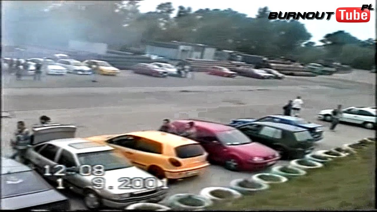 Tuning spot na torze Rallycrosowym w Toruniu rok 2001 (retro)