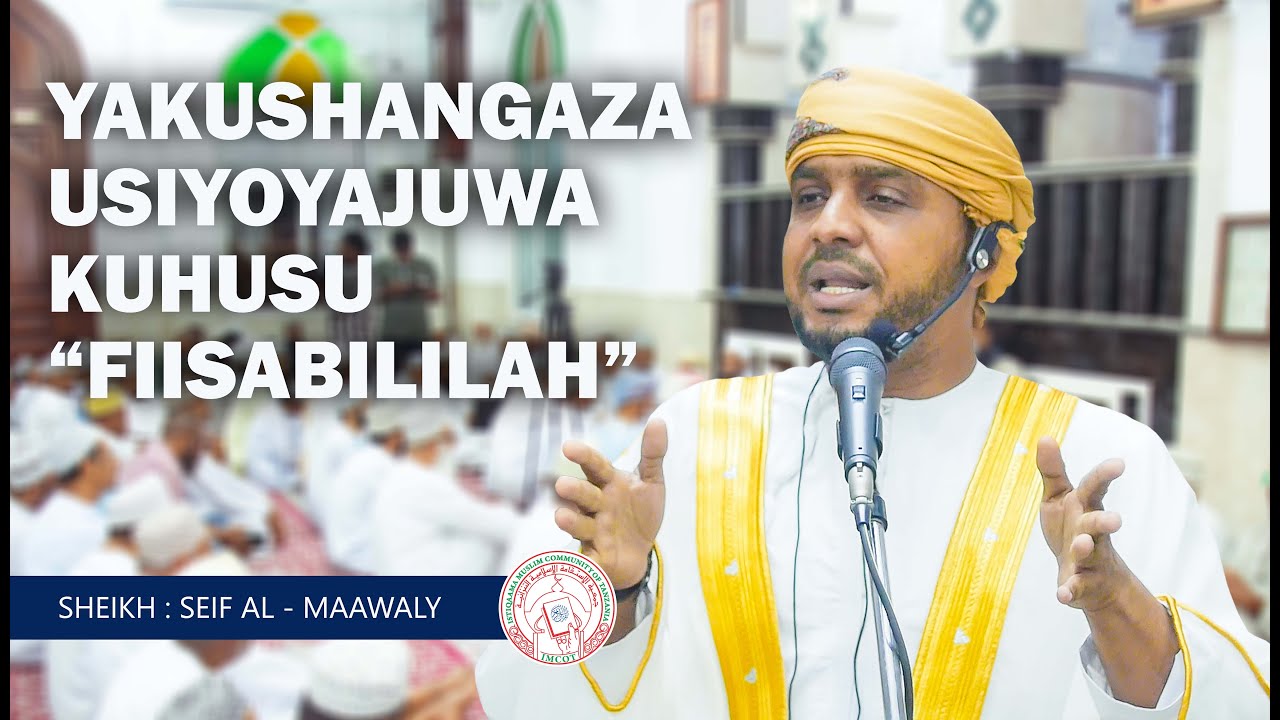 UTASHANGAA MENGI USIYO YAJUWA  KUHUSU 