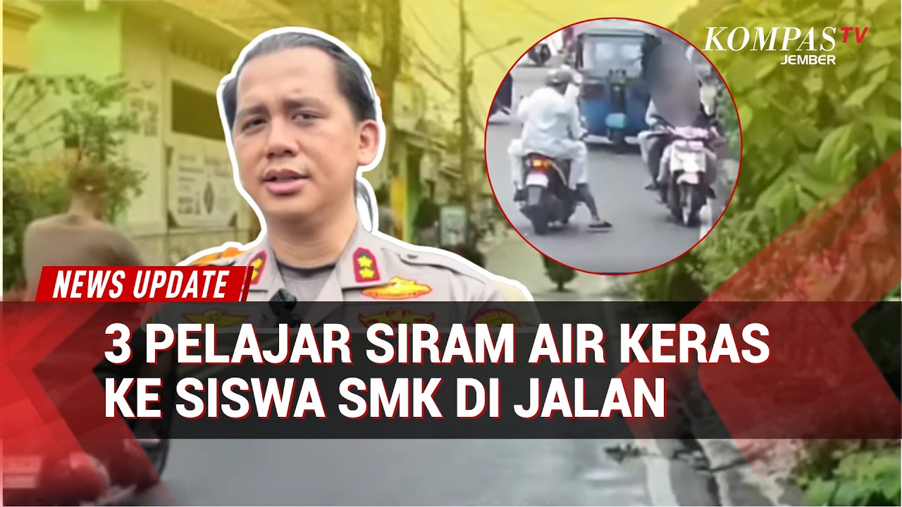 Aksi Brutal 3 Pelajar di Jakarta Pusat, Siswa SMK Disiram dengan Air Keras