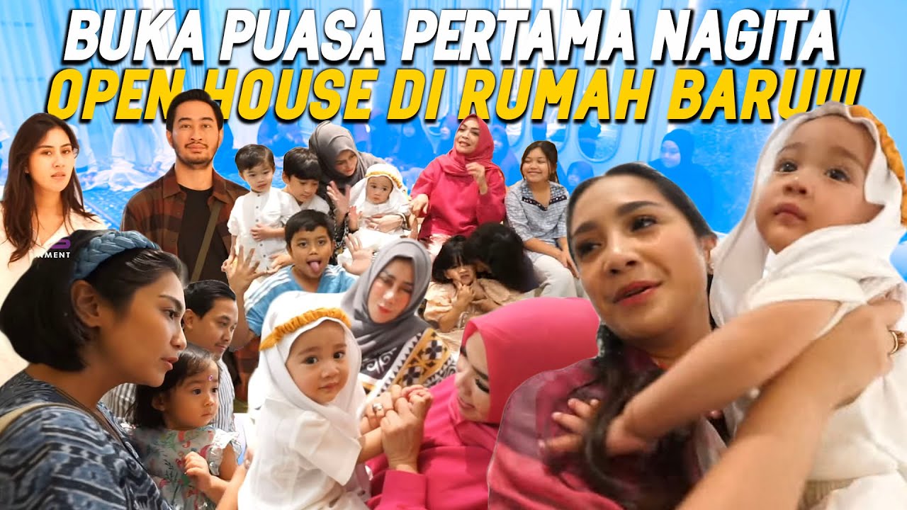 ALHAMDULILLAH BUKA PUASA PERTAMA CIPUNG DI RUMAH BARU!NAGITA SIAPIN MENU MEWAH UNTUK KELUARGA BESAR