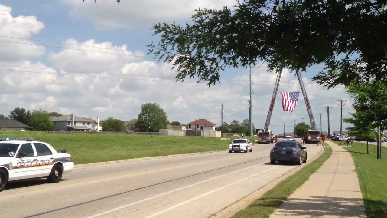 APD SPO Jaime Padron Funeral Motorcade - Austin to San Angelo