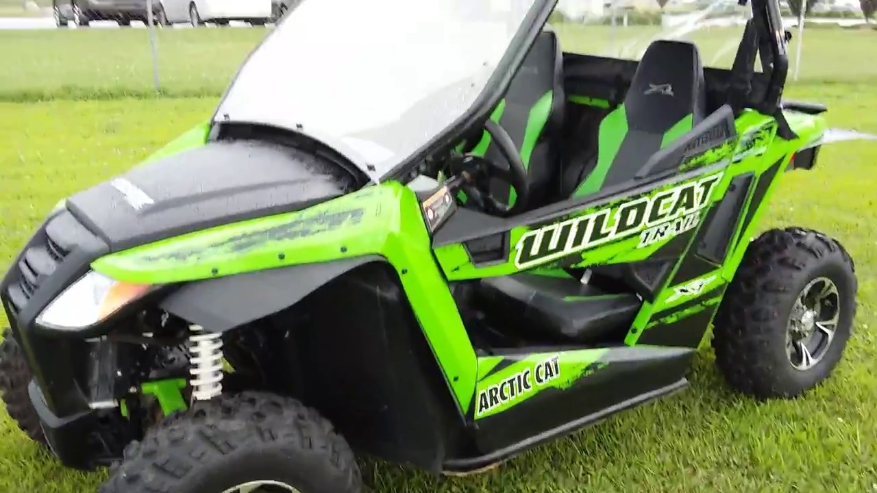 Arctic Cat wildcat trail Xt review!