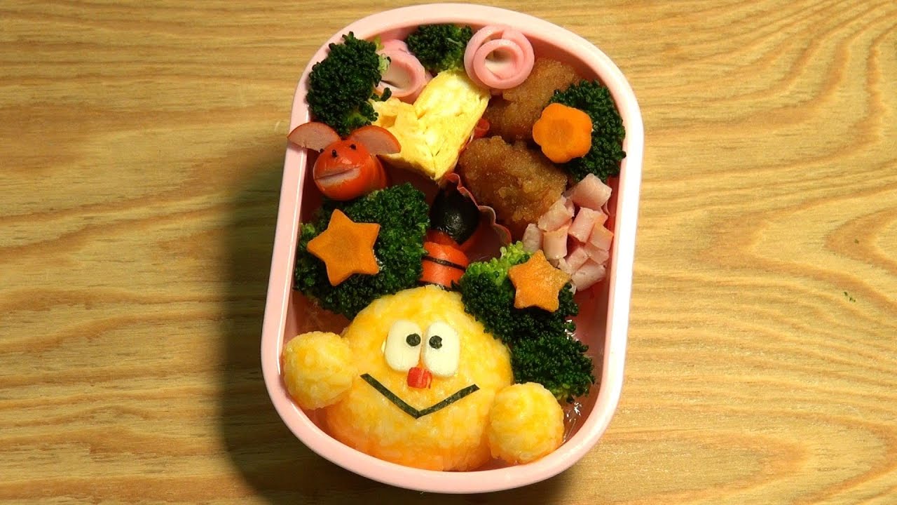 キャラ弁（コロスケ）_face food recipe(korosuke)