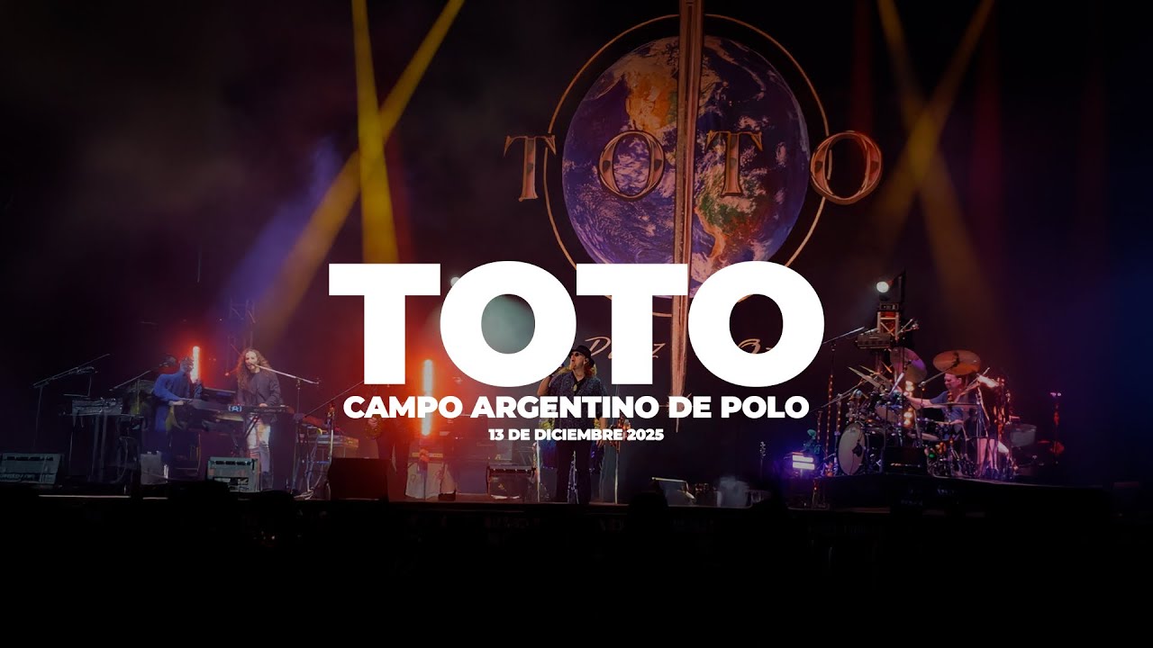 TOTO en vivo en Argentina 🇦🇷 | Campo Argentino de Polo