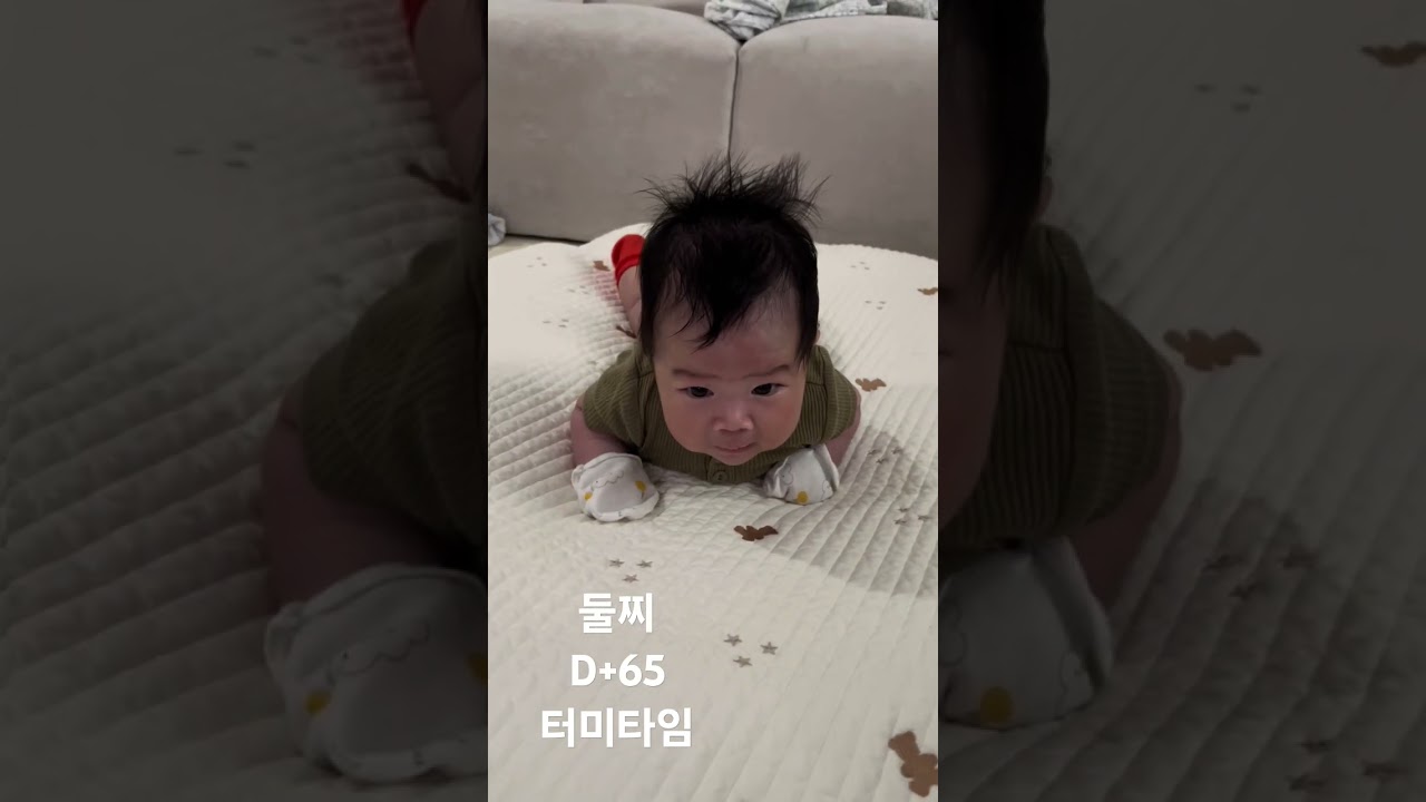 #둘찌 #터미타임 #65일