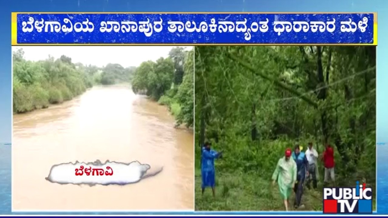 Trees, Electric Poles Topple In Several Villages Of Khanapur Due To Thunderstorm