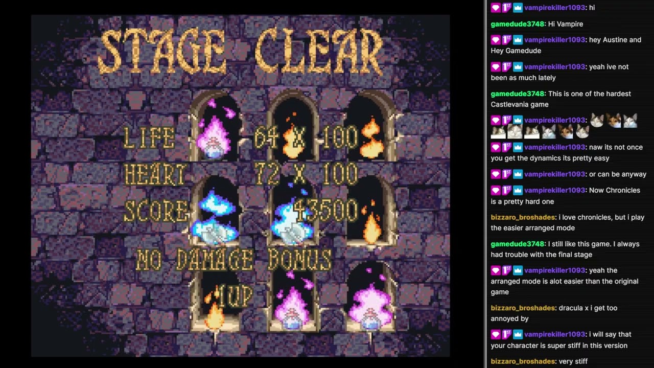Castlevania Dracula X - SNES Playthrough - 1CC