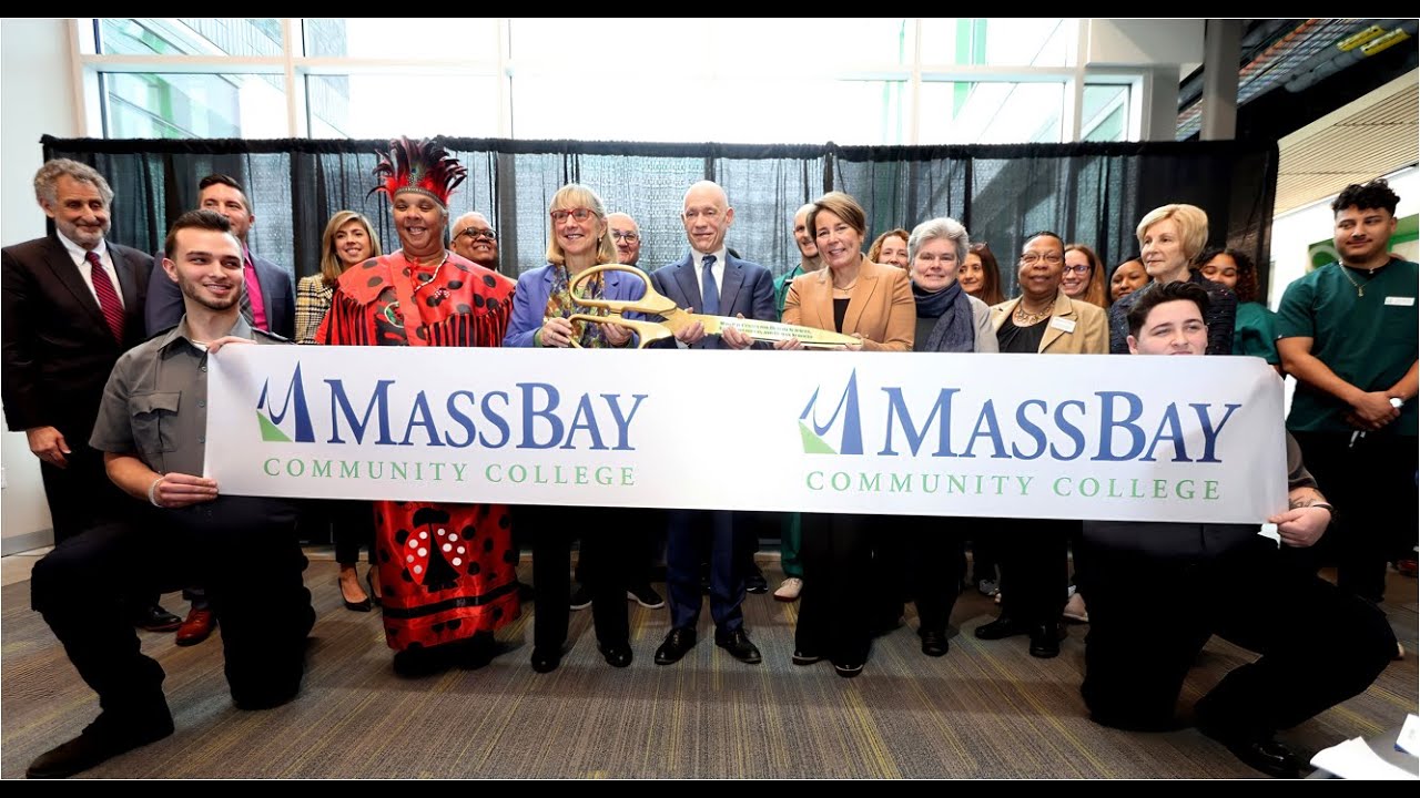 MassBay Community College Framingham campus ribbon cutting ceremony