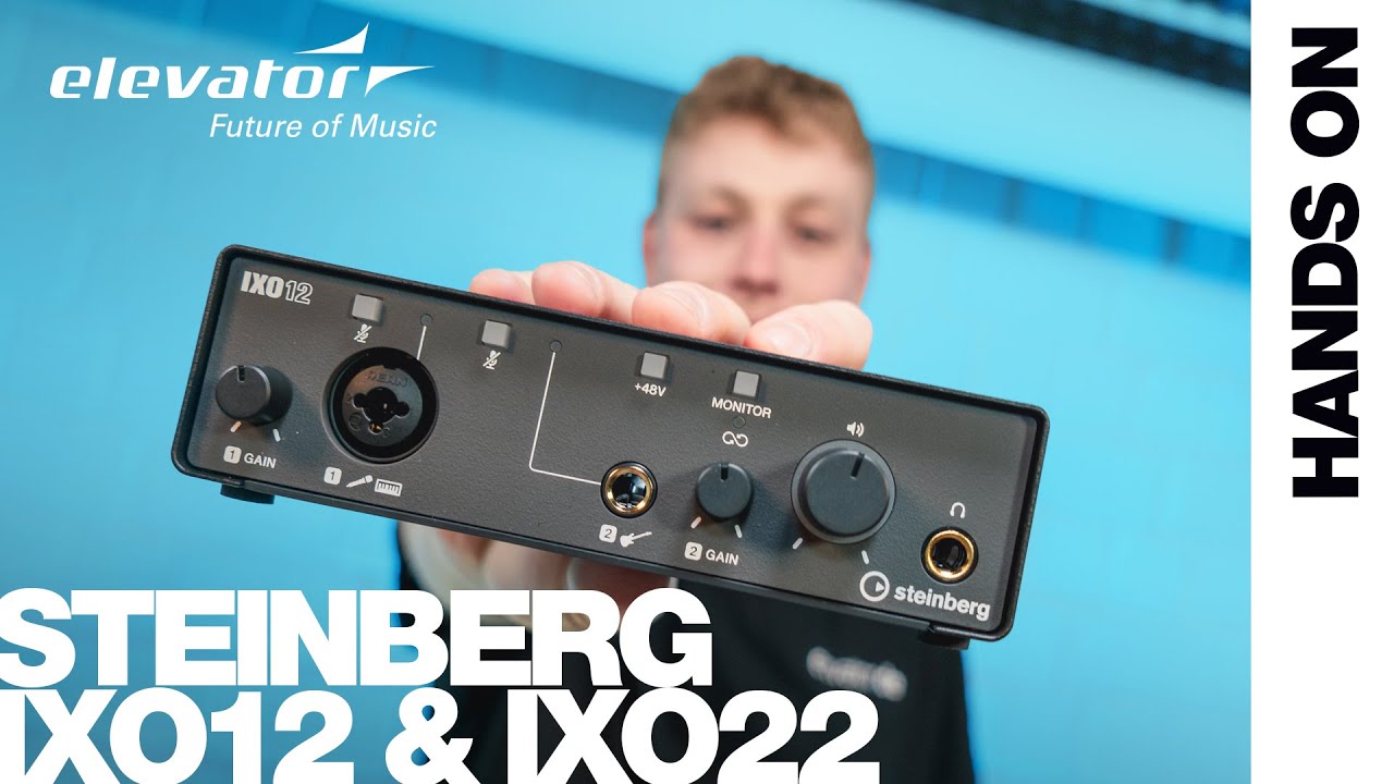 Hands On: Steinberg IXO12 & IXO22 | USB Audio-Interfaces