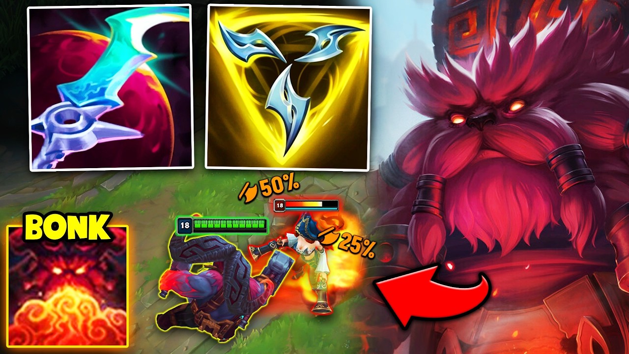 Ornn but I'm a bruiser who bonks your entire health bar... (THIS IS SO FUN)