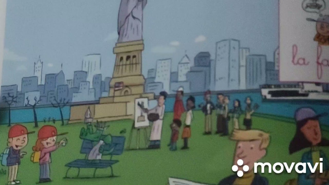 La statue de la Liberté pages 108-109 dans Taoki