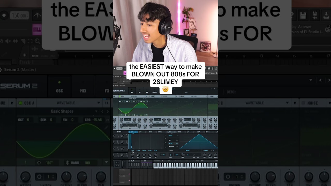how to make BLOWN OUT SLIDING 808s 🤯 