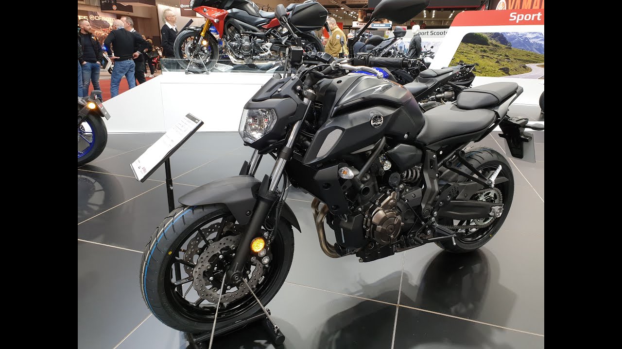 2020 YAMAHA MT 07 at Brussels Motor Show 2020