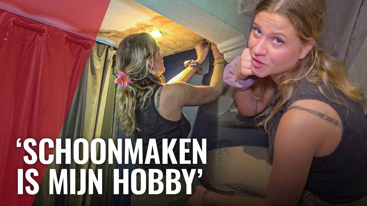 Anna maakt voor de lol gore studentenhuizen schoon