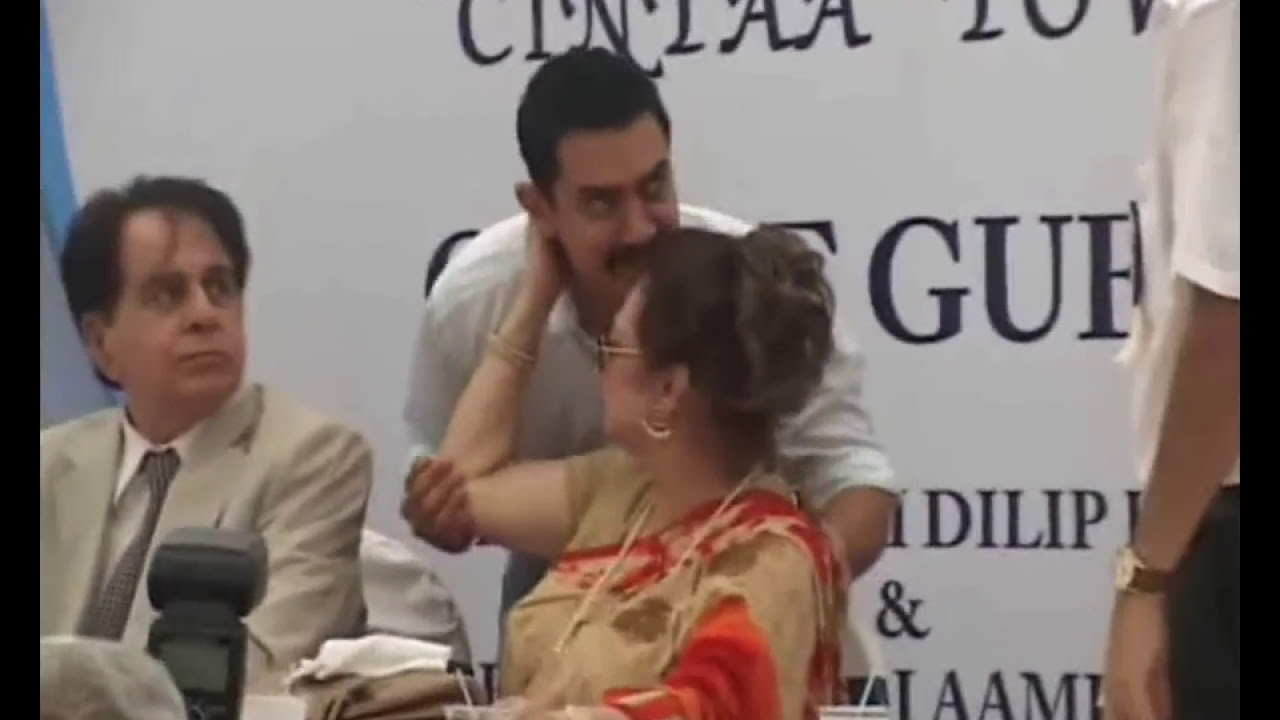 Dilip Kumar, Aamir Khan,Mithun Da ,Jhonny Lever @ Cintaa Tower Foundation