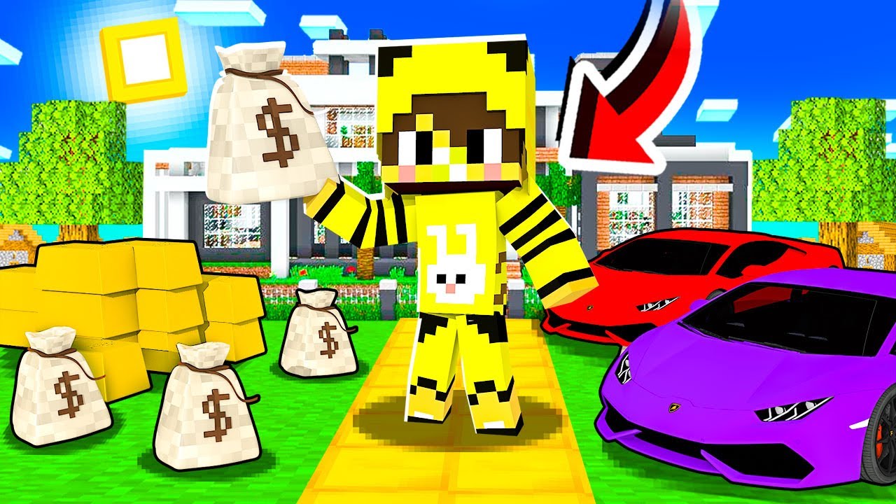 A FIAM LETT A LEGGAZDAGABB EMBER A MINECRAFT-BAN! 😱