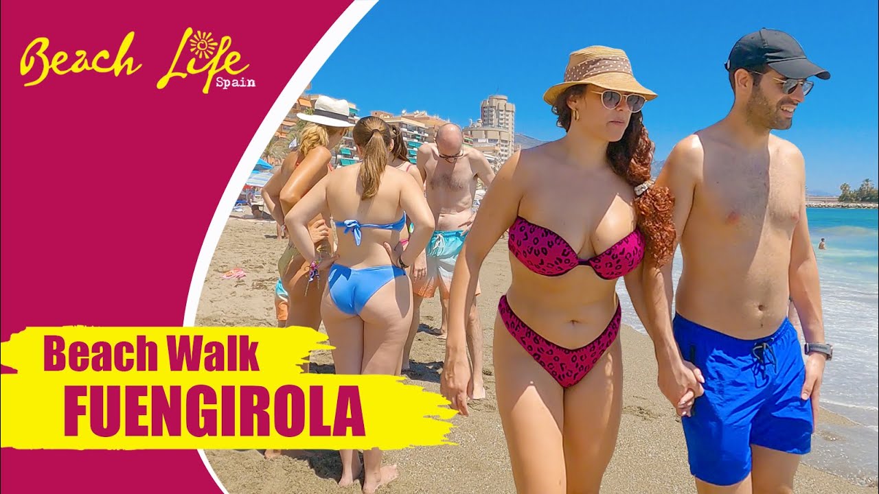 Beach walk Spain | Playa Fuengirola | Málaga | Costa del Sol