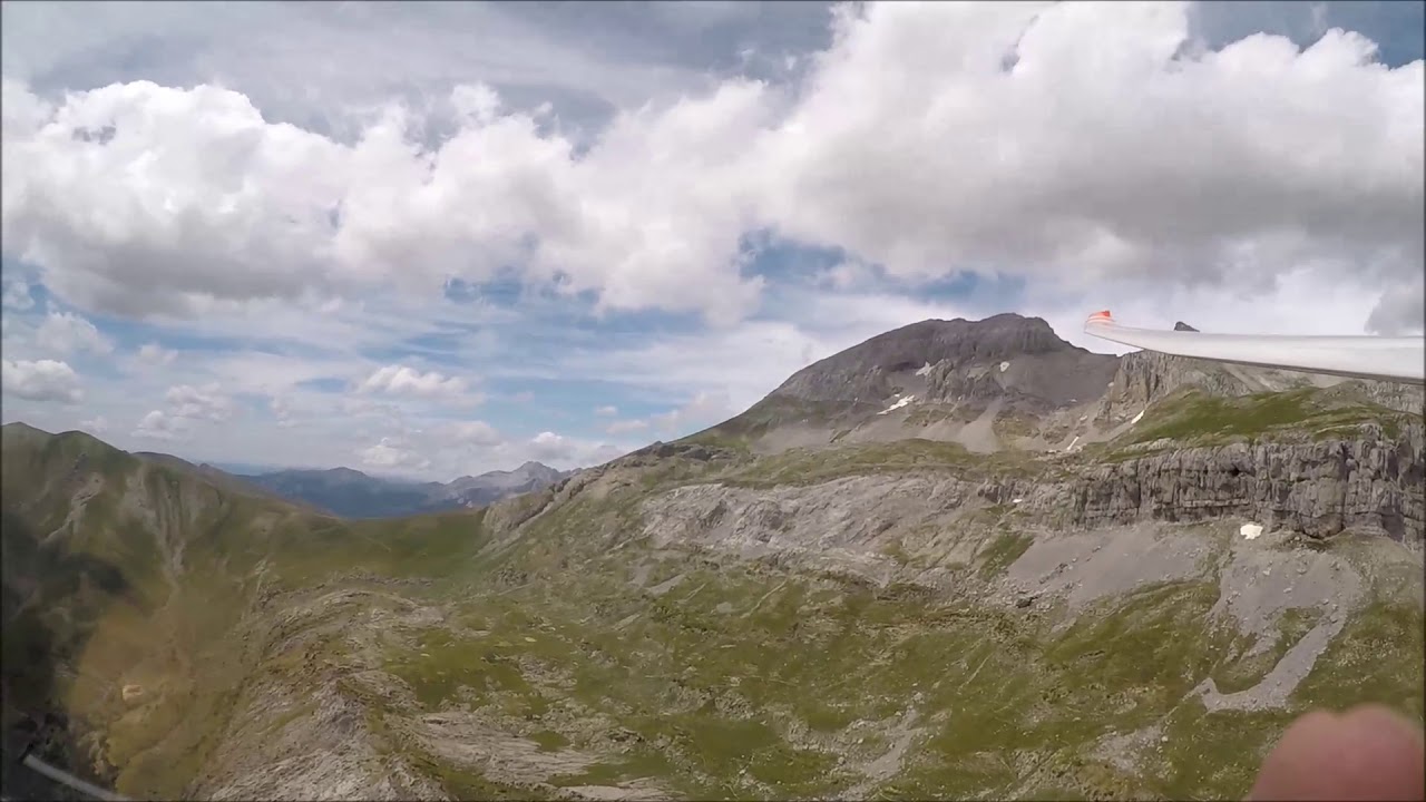 vuelo sin motor en Pirineos, Santa Cilia de Jaca