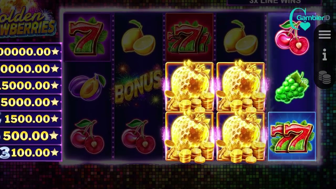 Golden Strawberries by Booming Games Video Review | GamblerID