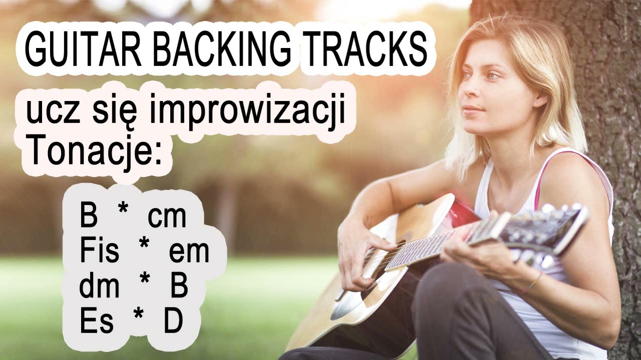 Gitara. Nauka improwizacji. Podkłady instrumentalne dla gitarzystów. Spokojne, ciekawe aranżacje