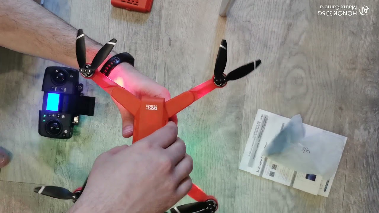 Распаковка и первый полёт L900 pro 4K HD Двойная камера с GPS 5G WI-FI FPV.